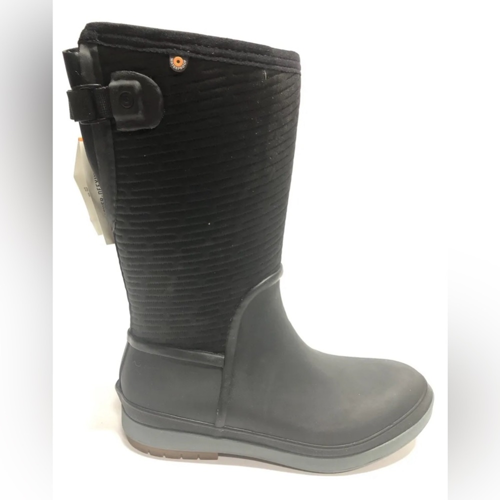 Bogs Women’s Crandall II Tall Rain Boots Black Size 12 M